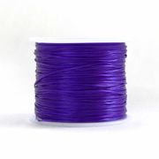ポリウレタンゴム　 6　深紫　　ハンドメイド　ブレスレット　水晶の線　約40m　全34色　オペロン　糸