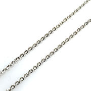 【安心安全なサージカルステンレス】ステンレスチェーン　S-4　(40cm)　　品番： 9305