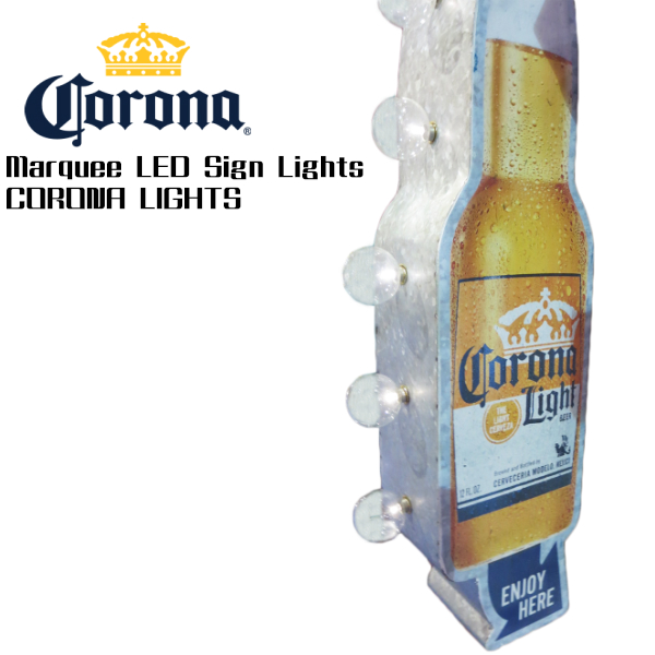マーキーLEDサインライト CORONA LIGHT 【コロナビール 電飾看板 