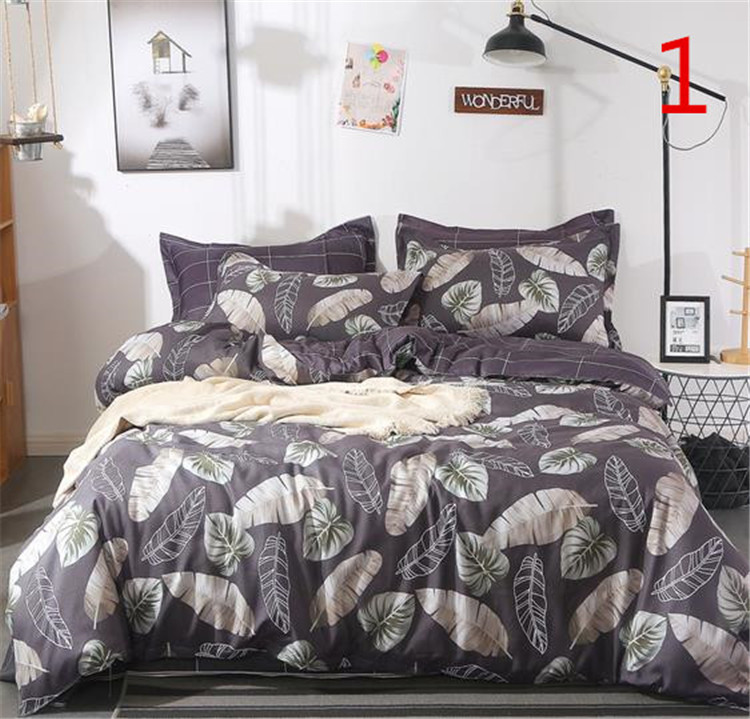 時間指定不可 独特の存在感 韓国ファッション 枕カバー 4点セット ふとんのシーツ シーツ シングルベッド 寝具 idvn.com.vn
