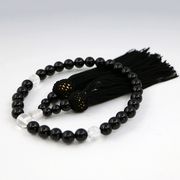 いざという時の必需品・黒瑪瑙（オニキス）の数珠 女性用