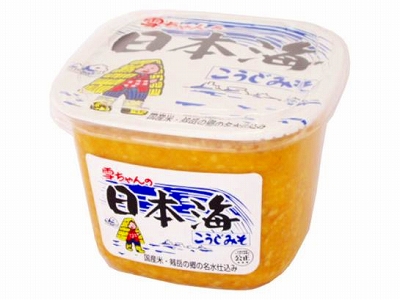 日本海味噌醤油 雪ちゃんの日本海こうじみそ カップ 1kg x6 *