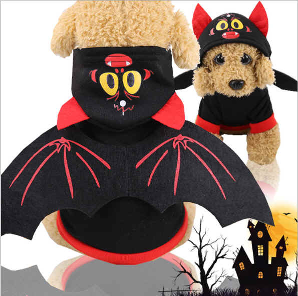 ハロウィン 万聖節 コウモリの羽 犬服 猫 猫服 ワンちゃん服 ペット 犬 ペット用品 清河テック 株式会社 問屋 仕入れ 卸 卸売の専門 仕入れならnetsea