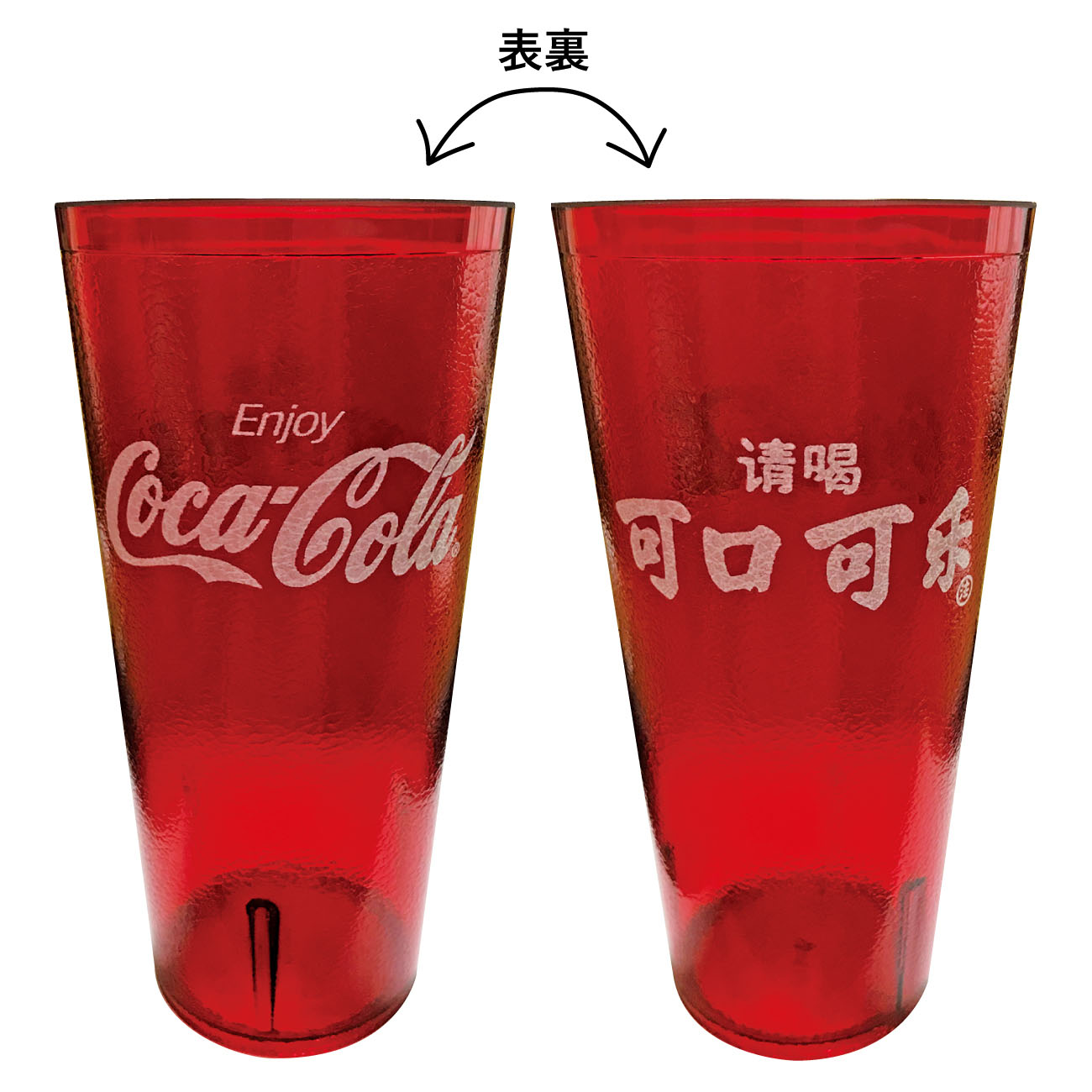 COCA-COLA TUMBLER CHINA TOWN 24oz【RED】コカコーラ タンブラー