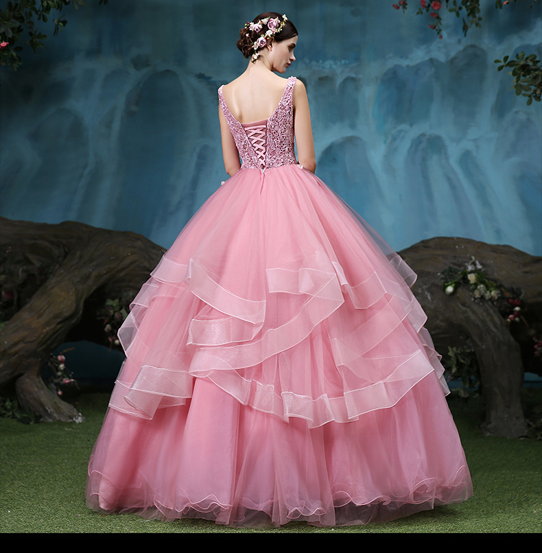 ウエディングドレス カラードレス ピンク オーダーメイド可能 結婚式 披露宴ステージ衣装 舞台 アパレル 株式会社 福音社 問屋 仕入れ 卸 卸売の専門 仕入れならnetsea