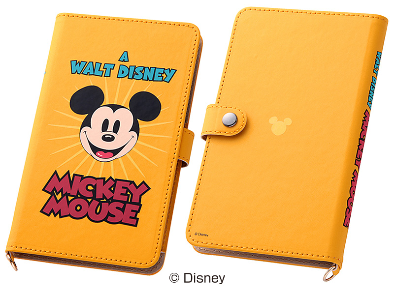 【Disney】スマホケースマルチタイプ アニメーションスタイル ミッキーマウス