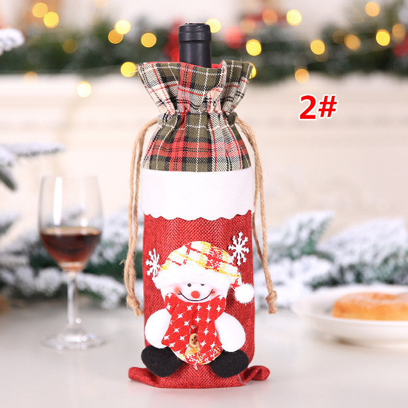 クリスマス飾り ボトルカバー ボトルホルダー Christmas用品 ワイン