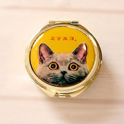アクセサリーケース ねこ 「ミテルヨ。」