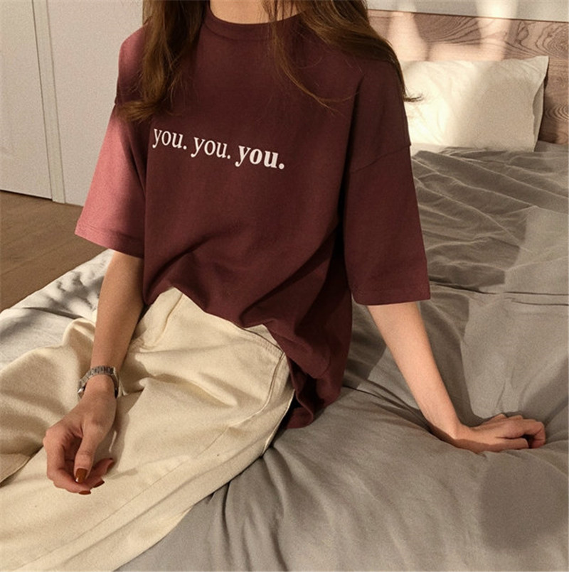 韓国ファッション ハングルセレブ  半袖 Tシャツ