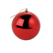 メッキボール125　レッド　クリスマス ボールオーナメント　デコレーションパーツ　