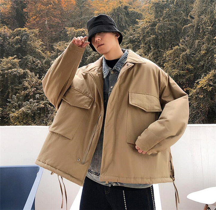 秋冬コーデにぴったり ファッション メンズ 潮 冬 コート 韓国 19新作 Insスタイル 冬 短いスタイル アパレル オープンブリッジ 合同会社 問屋 仕入れ 卸 卸売の専門 仕入れならnetsea