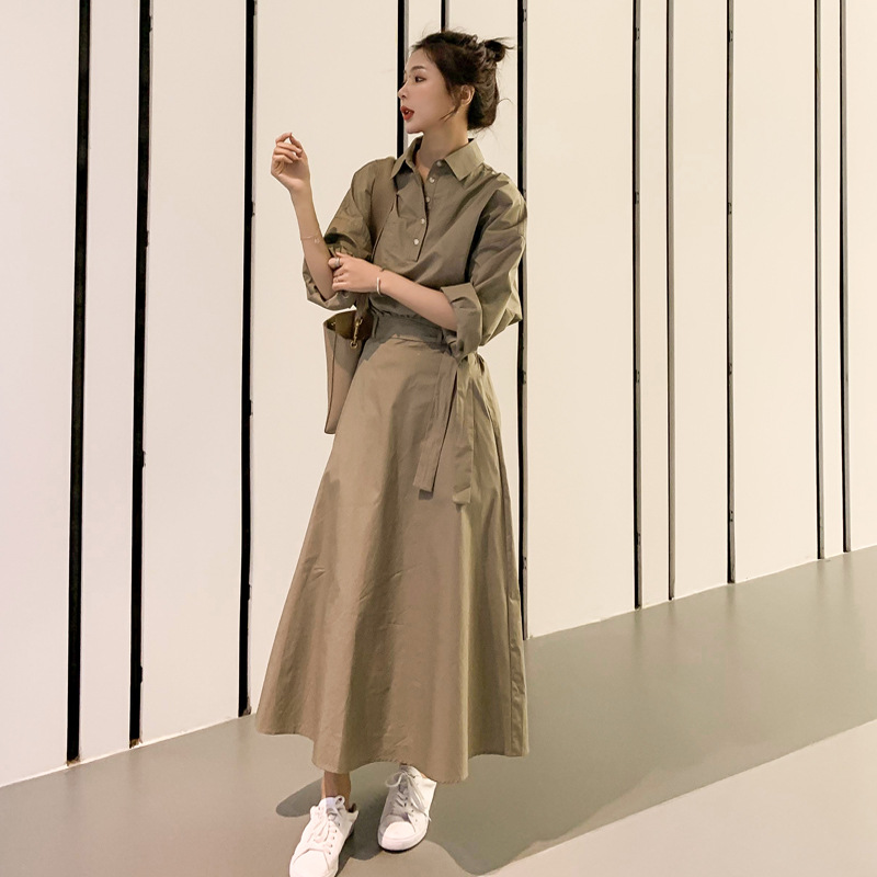 フランス風 早秋フレンチ 長袖ワンピース女装 S L アパレル 三和グローバルサービス 株式会社 問屋 仕入れ 卸 卸売の専門 仕入れならnetsea