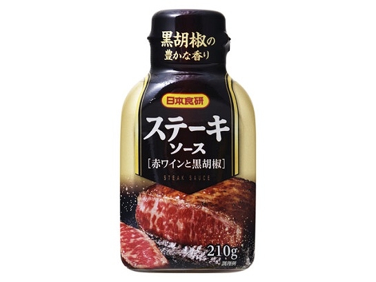 Nisshin Foods 日本食研 ステーキソース 黒胡椒 210g x10 *