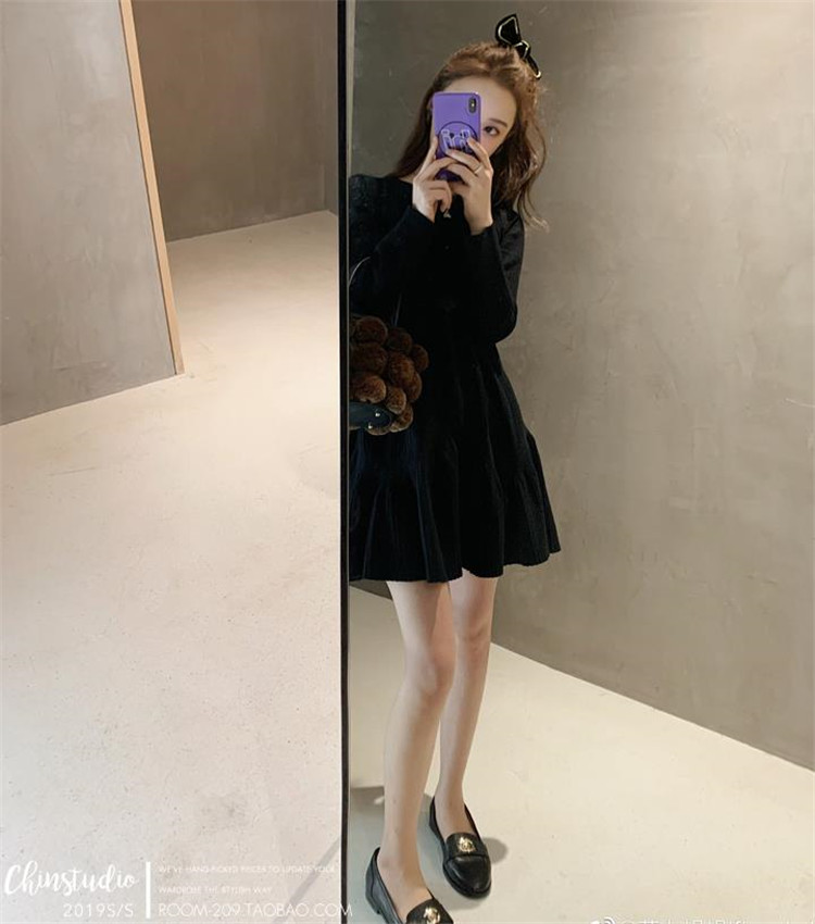 ガーリーなムード演出可能 韓国ファッション スリム 大人気 優しい フリル Aライン ニットワンピース アパレル オープンブリッジ 合同会社 問屋 仕入れ 卸 卸売の専門 仕入れならnetsea