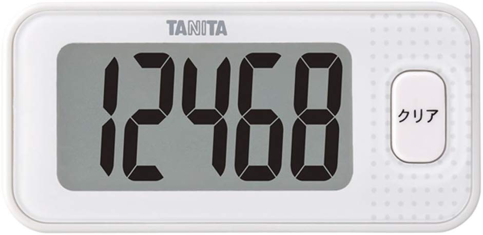 タニタ(TANITA) 〈歩数計〉３Dセンサー搭載歩数計 FB-740-WH(ホワイト)
