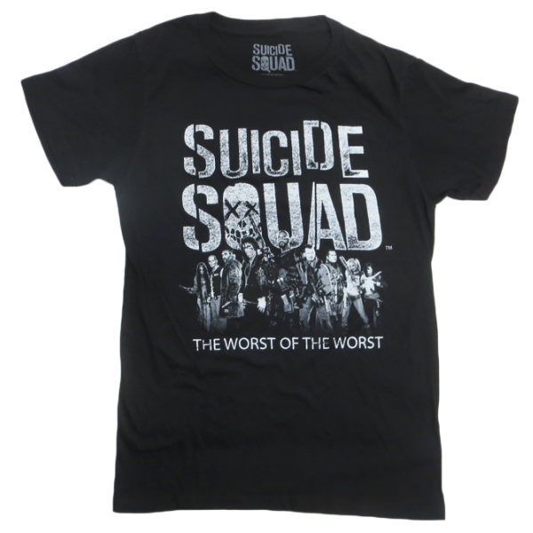 T シャツ　SUICIDE SQUAD WORST OF THE WORST 【S size】