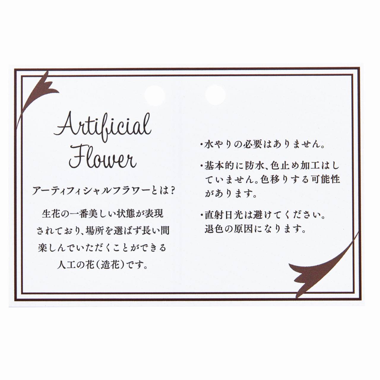 東京堂オリジナル　アーティフィシャルカード　包装資材　