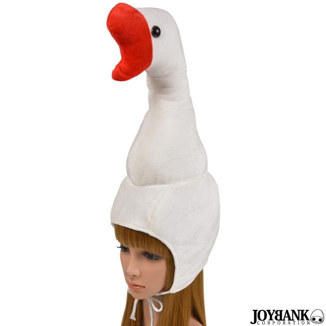 面白い帽子 白鳥 鳥 おもしろ コスプレ 宴会 ハロウィン 一発芸 ジョーク パーティー Joybank Corporation 問屋 仕入れ 卸 卸売の専門 仕入れならnetsea