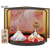 ★ひな祭りを飾る★ 縁起の良い雛人形【都雛（小）】