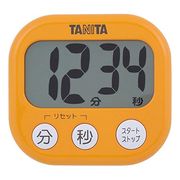 タニタ(TANITA) 〈タイマー〉でか見えタイマー TD-384-OR(アプリコットオレンジ)