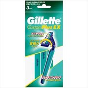ジレット(Gillette)　カスタムプラスＥＸ首振式３Ｐ