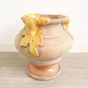 【直送可】かわいいデザインが人気 陶器フラワーベースM（花瓶）　ガーデニング