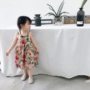 新作 ワンピース 韓国子供服 キッズ 女の子 ドレス 可愛い キャミソール