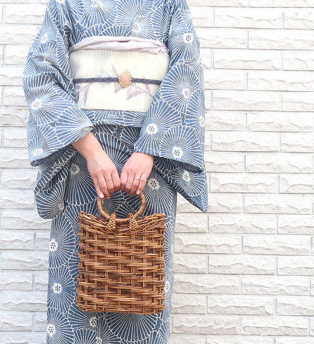 【KAGOBAG】アラログカゴバッグC