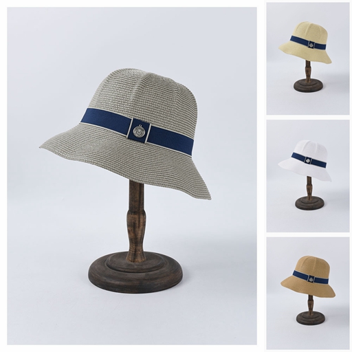 新発売 麦わら帽子 バイザーハット 帽子 レディース UVカット サンバイザー