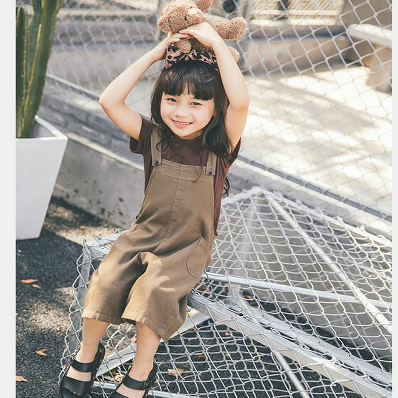 子供服 女の子 スーツ 半袖 Tシャツ サロペットパンツ オーバーオール サスペンダー 年夏 3 8歳 キッズ アパレル Starhub通販 株式会社 問屋 仕入れ 卸 卸売の専門 仕入れならnetsea