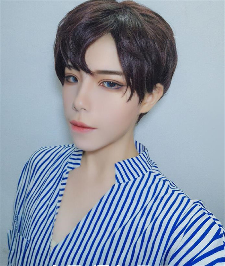 魅力を増すコツ ハンサム ショートヘア ボボヘッド ふわふわ ショートストレートヘア リアル 前髪斜め ファッション雑貨 オープンブリッジ 合同会社 問屋 仕入れ 卸 卸売の専門 仕入れならnetsea