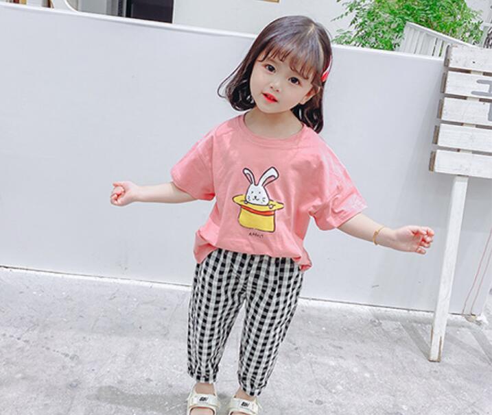 子供服 セットアップ キッズ 女の子 春夏 2点セット 上下セット Tシャツ パンツ 薄手 おしゃれ アパレル 香山 株式会社 問屋 仕入れ 卸 卸売の専門 仕入れならnetsea
