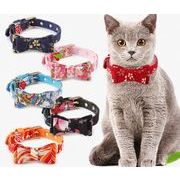犬　猫　首輪　ネックレス　桜柄　大人気　ペット　ペット用品　