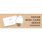 パピアプラッツ【Papier Platz】Mini card ミニカード ６種 2020_7_30発売
