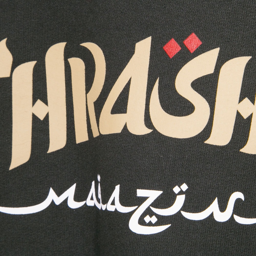 Thrasher トレーナー Calligraphy Crew メンズ Black Bk スラッシャー アパレル 株式会社 タツミヤインターナショナル 問屋 仕入れ 卸 卸売の専門 仕入れならnetsea