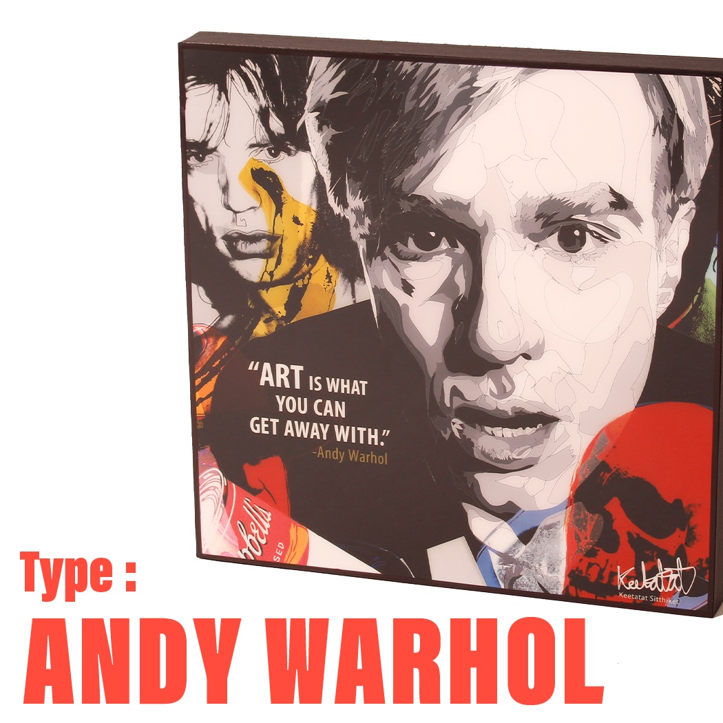 ポップアートフレーム 壁掛け 25cm 25cm Andy Warhol アンディ ウォーホル 家具 インテリア 株式会社 パッショーネ 問屋 仕入れ 卸 卸売の専門 仕入れならnetsea