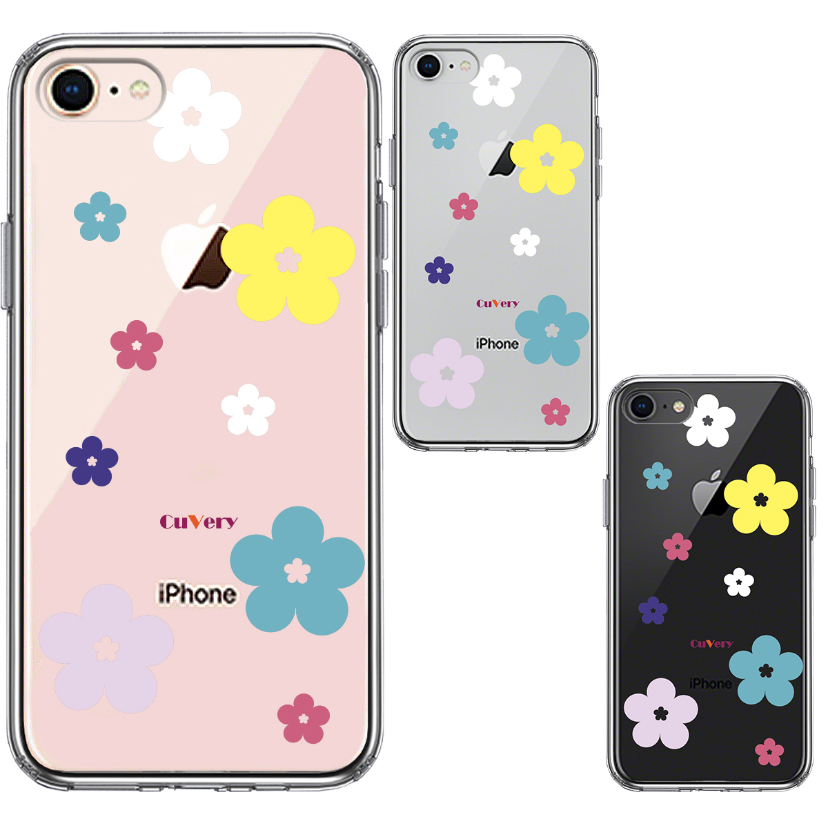 Iphone7 Iphone8 兼用 側面ソフト 背面ハード ハイブリッド クリア ケース Cuvery 花柄 フローラル 家電 Av Pc ユニバーサル アーツ 株式会社 問屋 仕入れ 卸 卸売の専門 仕入れならnetsea