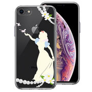 iPhone7 iPhone8 兼用 側面ソフト 背面ハード ハイブリッド クリア ケース ファンタジーシリーズ　白雪姫 2
