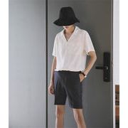 【お時間限定SALE】INSスタイル 半袖 シャツ 韓国版 ユニフォーム 大人気 ファッション 快適である