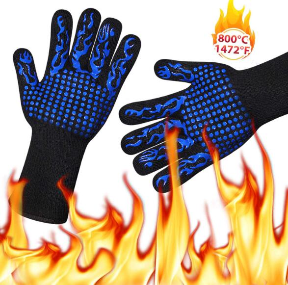 耐熱グローブ 手袋 約350℃まで耐えられる 焚き火 キャンプ 車 軍手 防災