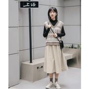 高レビュー多数超特価中 韓国ファッション 2020秋 快適である トレンド 新作 スカート 中・長セクション