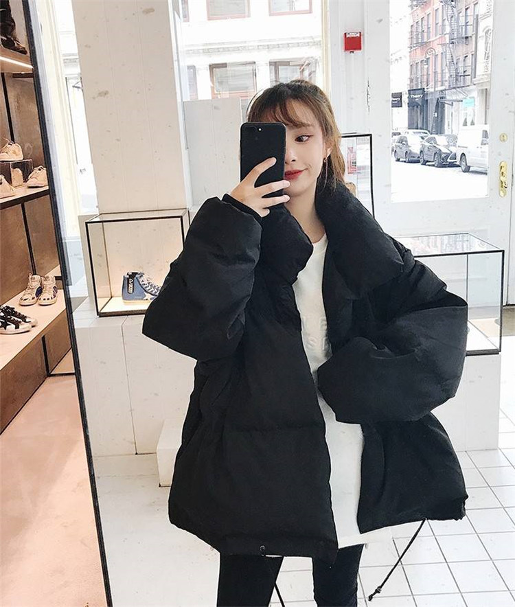 韓国の人気爆発 韓国ファッション 冬 2020新品 ゆったりする 学生 厚みをつける コート フード付き