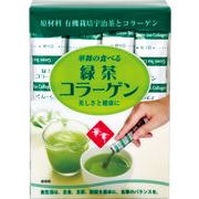 エーエフシー 華舞の食べる緑茶 コラーゲンスティック（30本／スティックタイプ）