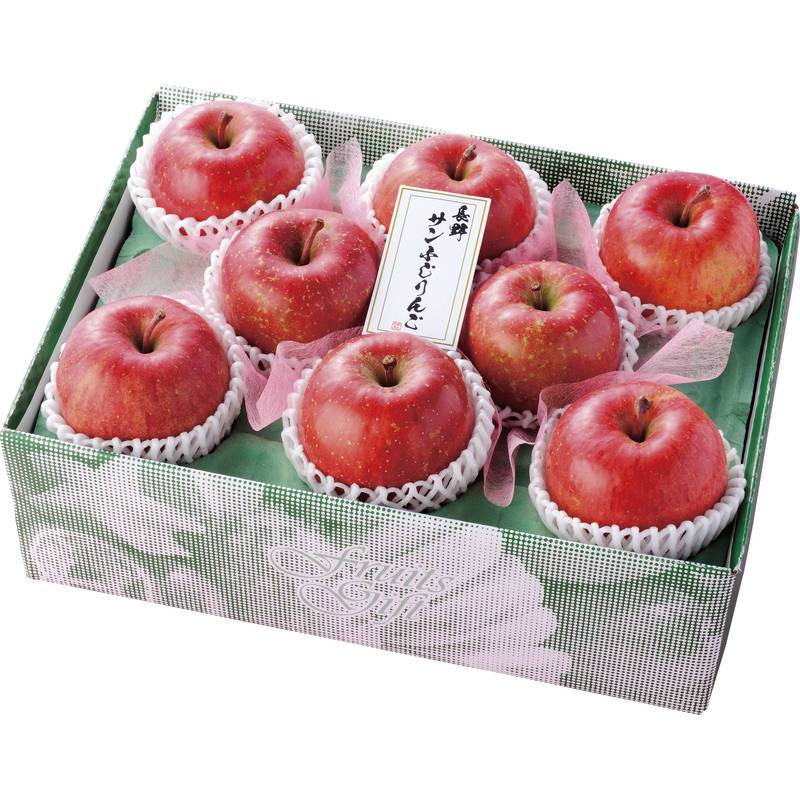 （2020 お歳暮 限定） サンふじりんご2.3kg （メーカー直送・送料無料）※出荷は11月中旬～12月21日