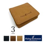 全3色 Flying Scotsman（フライングスコッツマン）リアルレザー ボックスデザイン コインケース 小銭入れ