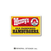 ウェンディーズ ステッカー Sサイズ ウェンディーちゃん ロゴ WENDY'S ライセンス商品 WEN007 2020新作