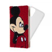 iPhone 12 mini ディズニー/手帳型 FLEX CASE サガラ刺繍/ミッキーマウス