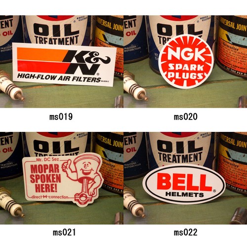 レーシング ステッカー NGK BELL ベル 全138種類 耐水性加工 アメリカン雑貨