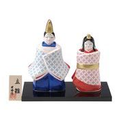 ★ひな祭りを飾る★ 縁起の良い雛人形【七宝文　雛】