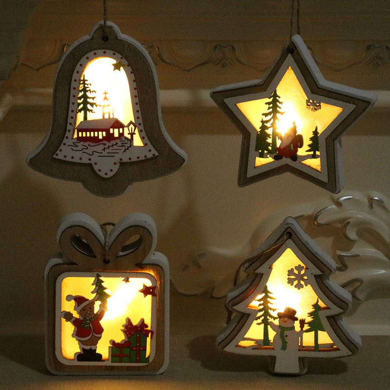 Christmas限定 チャーム LEDライト ランプ クリスマス用品 デコレーション 装飾 トナカイ サンタ